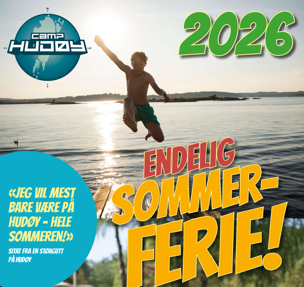 Et barn som hopper i vannet