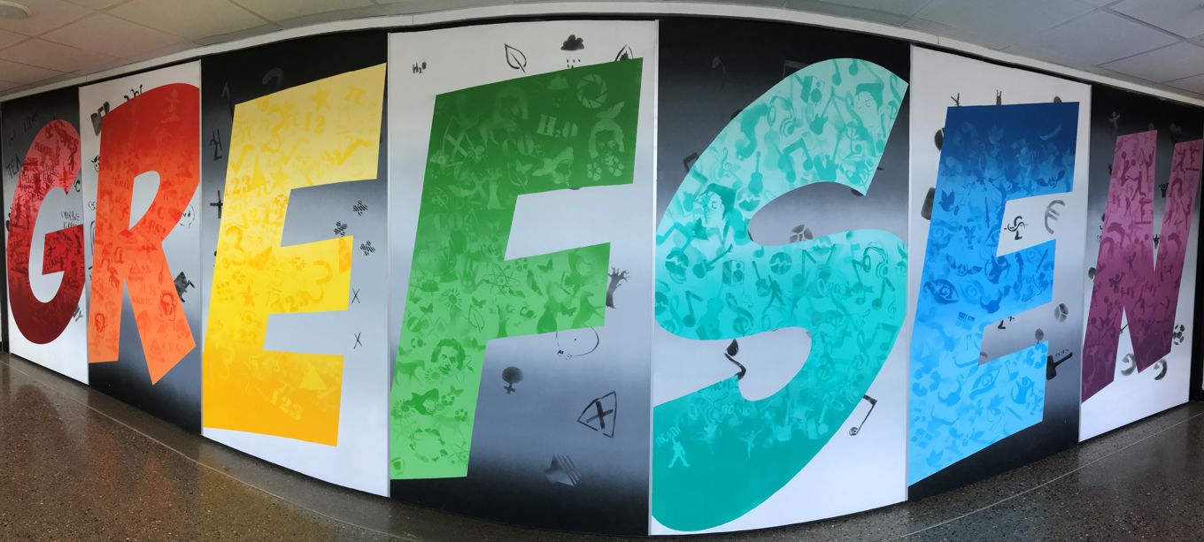 Kunstprosjekt av 6.trinn og street-art kunstner Thorvald Heum vår 2018 Kunstprosjekt av 6.trinn og street-art kunstner Thorvald Heum vår 2018