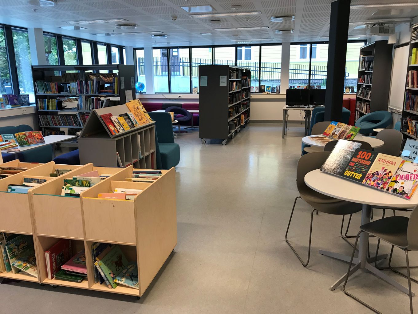 Biblioteket - skolens hjerte