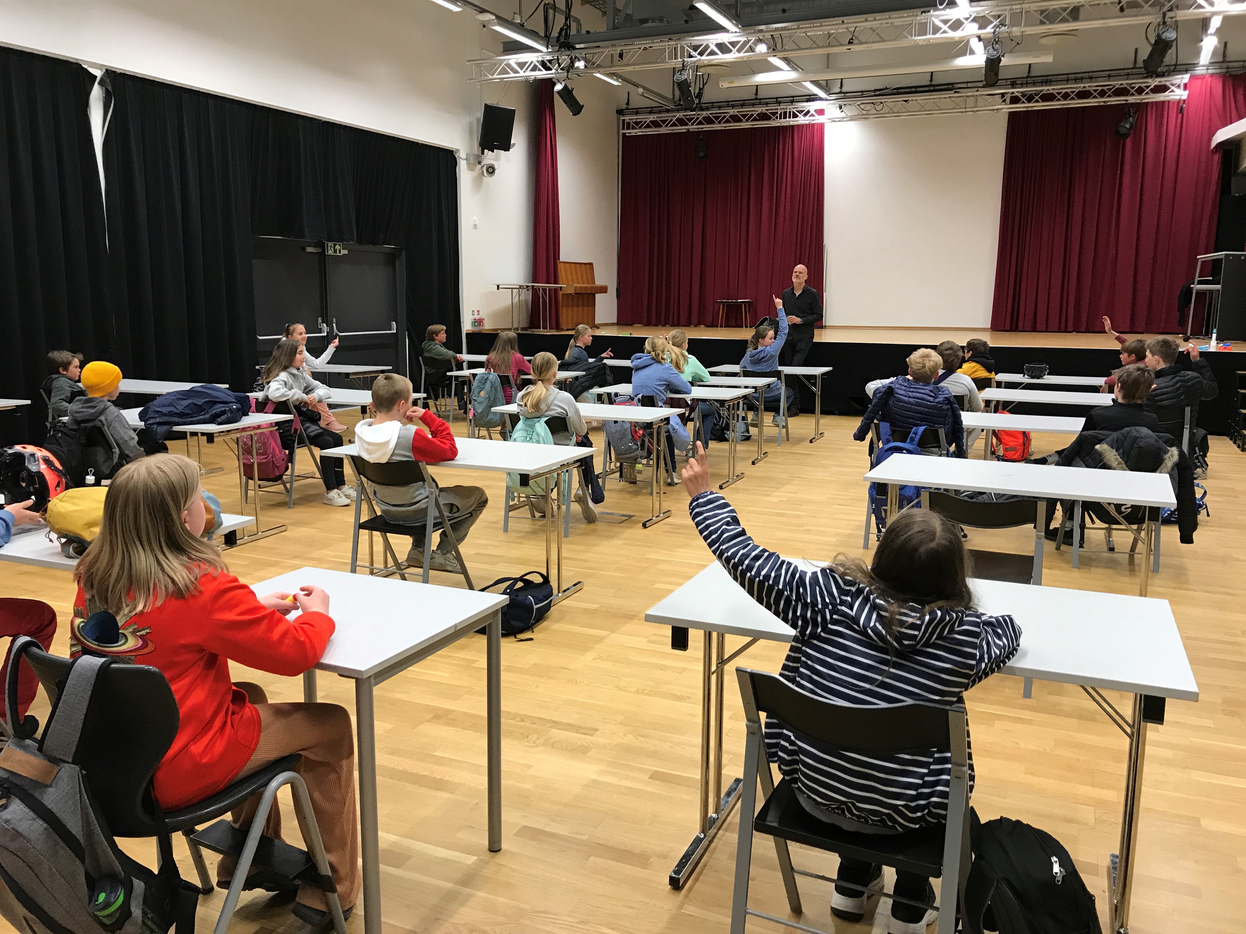 Forfatterbesøk i kultursalen Forfatterbesøk i kultursalen